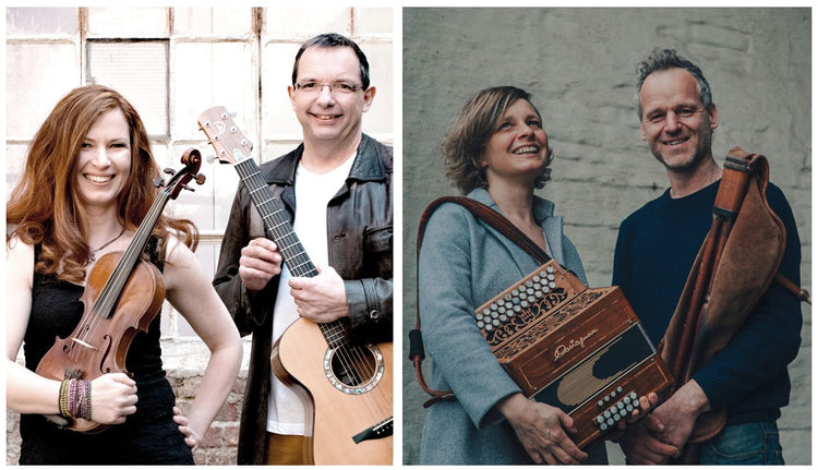 Irish & Celtic Folk Night: Doppelkonzert mit Duo Walther&Treyz & Naragonia