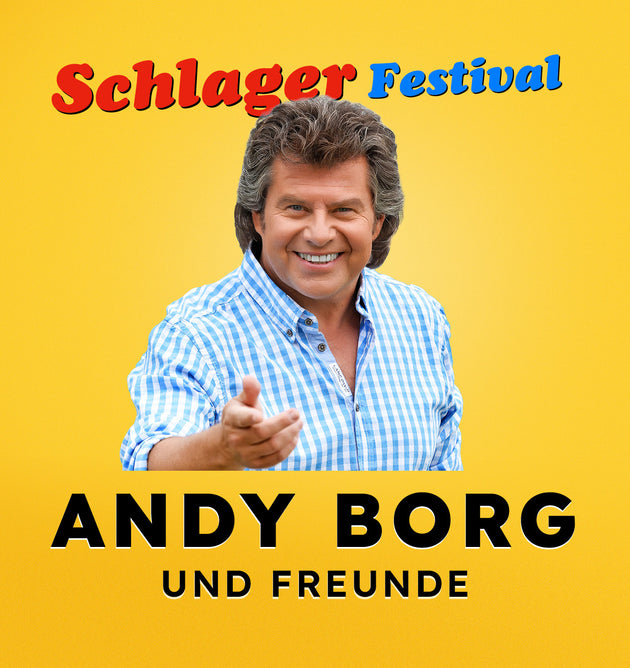 Marktplatzkonzerte: Schlagerfestival mit ANDY BORG & Freunden