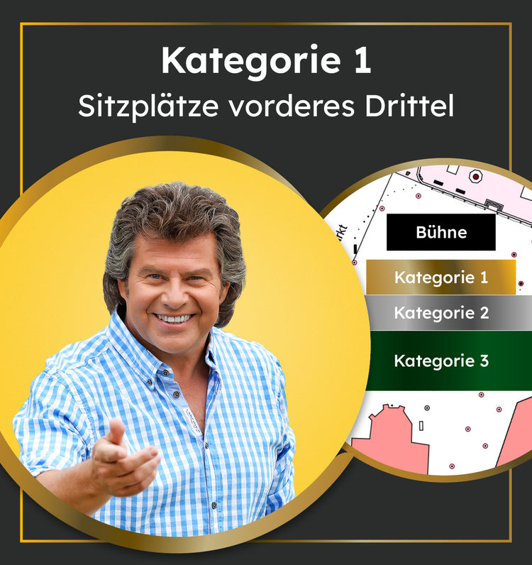 Marktplatzkonzerte: Schlagerfestival mit ANDY BORG & Freunden
