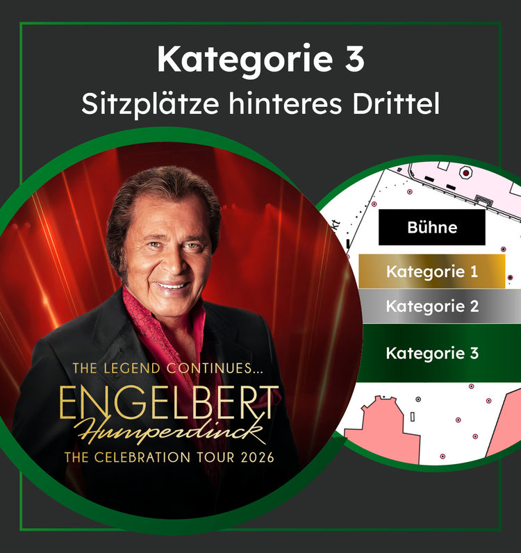 Marktplatzkonzerte: Engelbert - Celebration Tour 2026