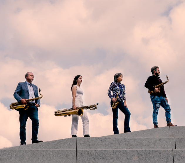 Raschèr Saxophon Quartett zum 50. Jubiläum der Musikschule AZ-WO